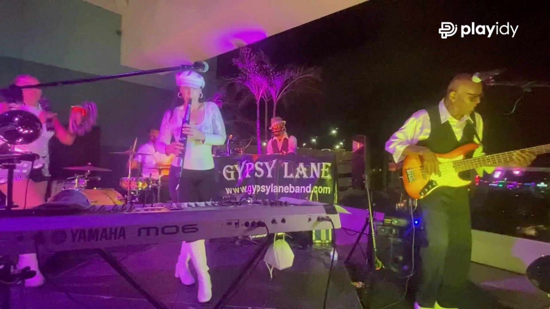 Gypsy Land Band  "Best Unsigned Motown Party Show Band"  - A Tribute to Fire Chief Donald 